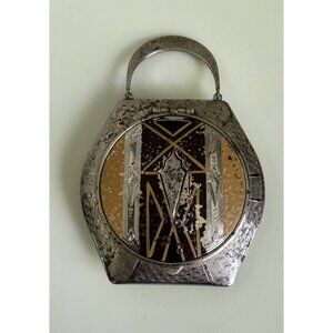 Antique 30's McRae & Keller Powder Rouge Compact Bale Handle